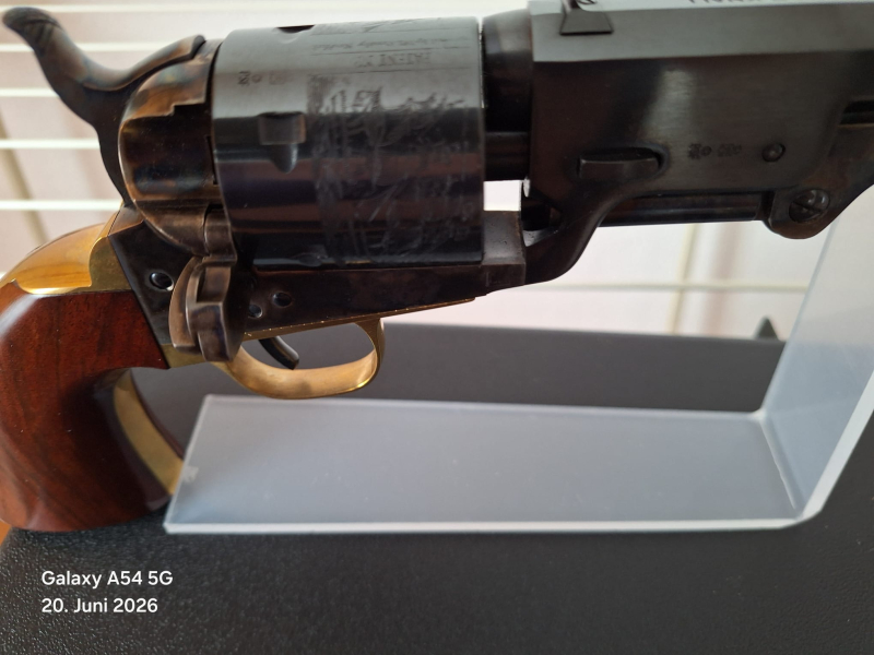 HEGE Westernrevolver Colt Navy 1851 cal 9mm – billede 4