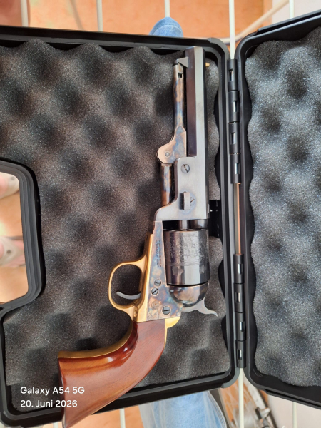 HEGE Westernrevolver Colt Navy 1851 cal 9mm – billede 2