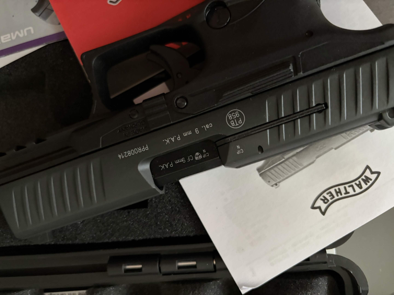 NEU - Walther Schreckschuss Pistole PPQ M2 – obrázek 2