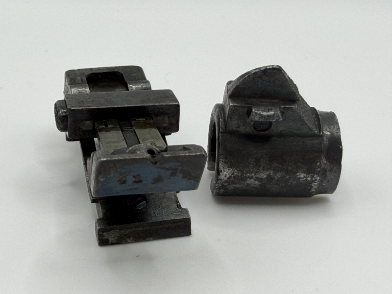 P 08 Artillerie - LP 08 - ERFURT 1914 - Visier + Korn Nr. 41 Kaiserliche Abnahme WK1- SEHR SELTEN – Bild 4