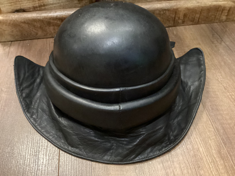 Leder Helm spanischer Krad Fahrer Helm – kuva 3