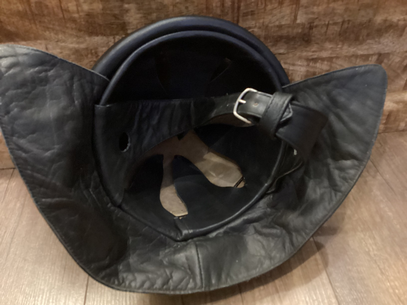 Leder Helm spanischer Krad Fahrer Helm – kuva 6