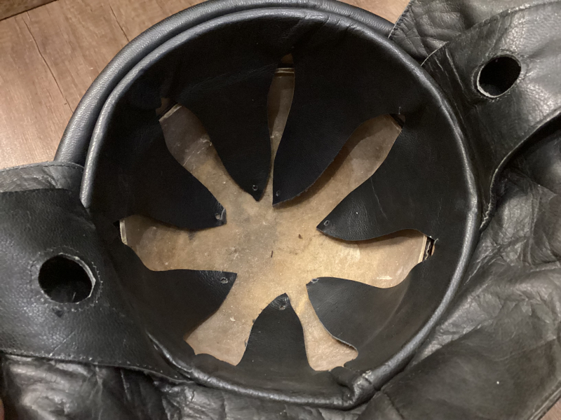 Leder Helm spanischer Krad Fahrer Helm – kuva 5