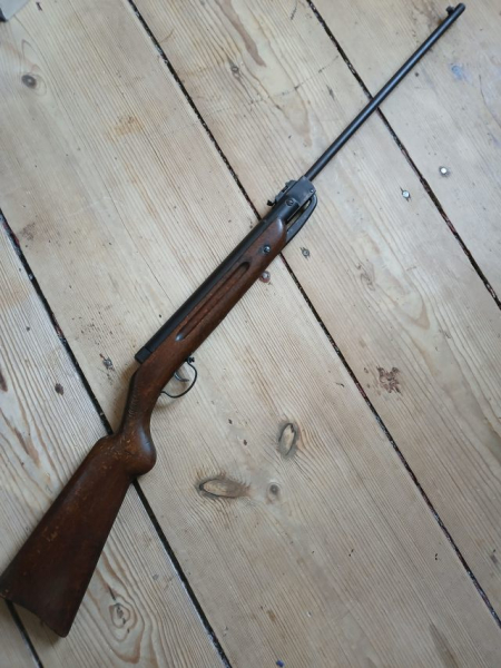 Krico Luftdruckgewehr, Modell 500, cal. 4,5, vor 1960, kein F, Ganzstahlausführung, Rarität, Sammler – Bild 2