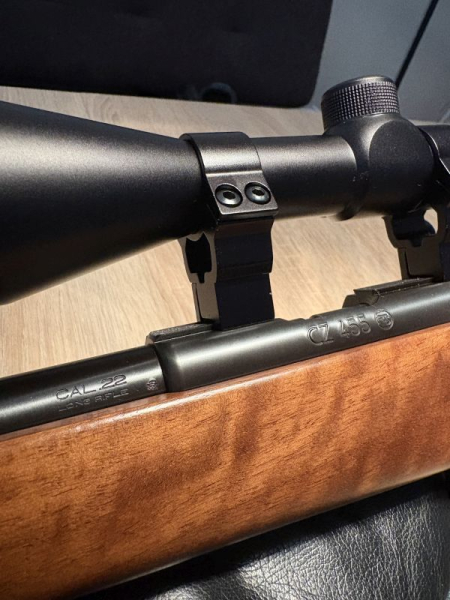 CZ 455 Luxus in Kaliber .22 lr incl. ZF Walther 3-9x40 – Bild 3