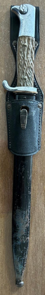 Ausgehseitengewehr mit Scheide und Koppelschuh – image 4