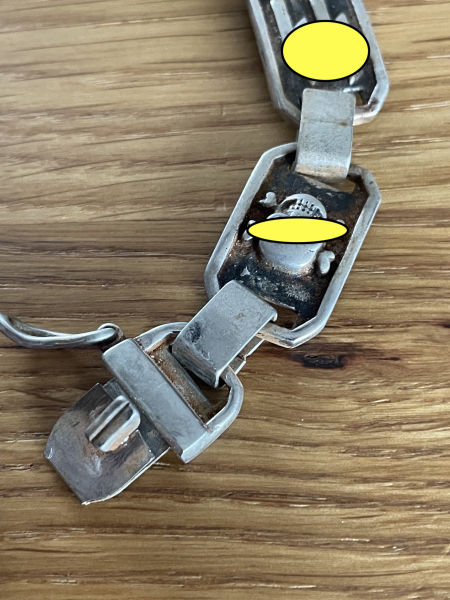 SS Totenkopfkette / Totenkopfarmband – Bild 2