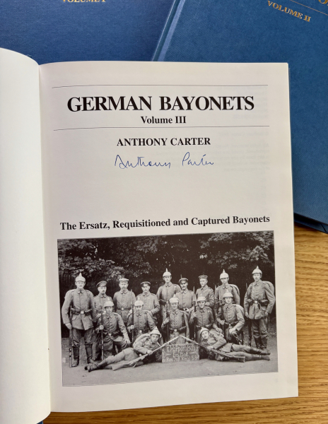 German Bayonets von Anthony Carter 4 Bänder – Bild 4