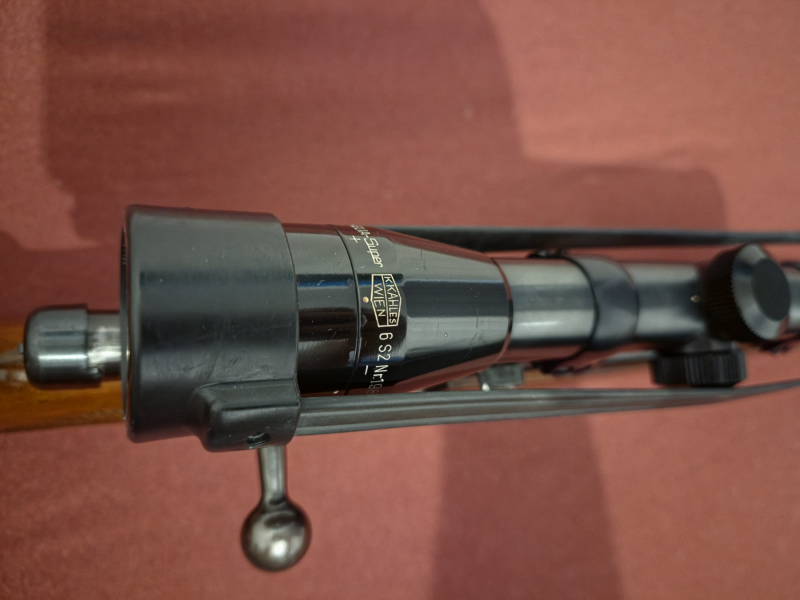 Weihrauch Repetierbüchse .22 Hornet mit Kahles 6x42 – Bild 3