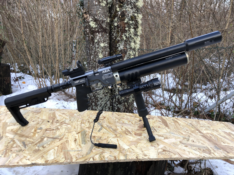 AEA HPMax F-Serie MK1 (7,5 Joule) Kaliber .35/9mm mit einigen Mods – Bild 2
