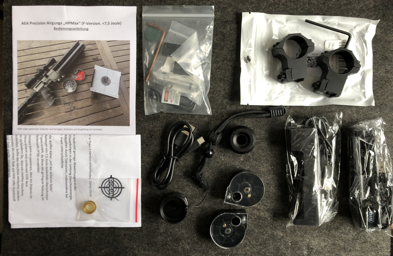 AEA HPMax F-Serie MK1 (7,5 Joule) Kaliber .35/9mm mit einigen Mods – Bild 5