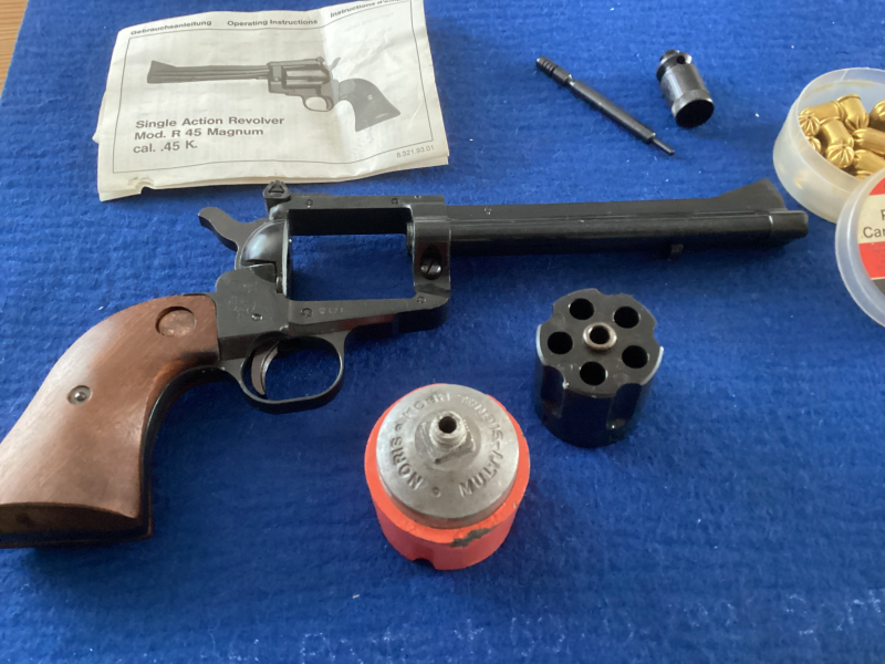 Single Action Revolver Mod. R 45 Magnum cal. .45 K. – Bild 2