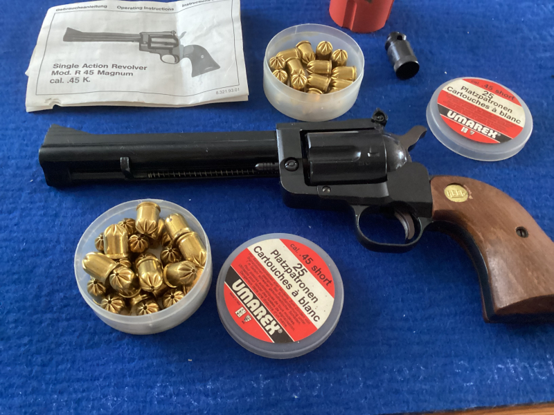 Single Action Revolver Mod. R 45 Magnum cal. .45 K. – Bild 5