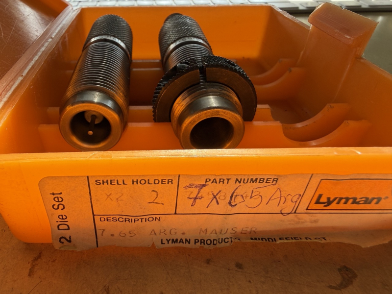 Matrize Lyman 7,65 Arg. Mauser, 2teilig – Bild 2