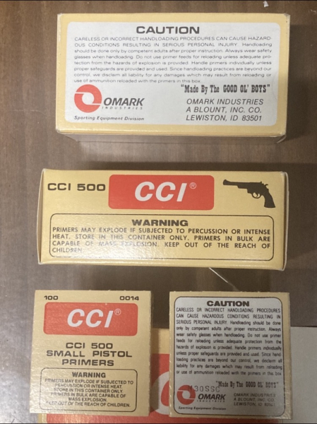 CCI 500 Zündhütchen Small Pistol 3000 Stück – Bild 2