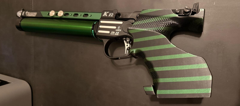 Griff Pardini K12 - Größe M | B-Ware (Schwarz/Met.-Grün) – obrázek 2