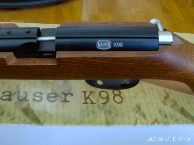 Mauser K98 PCP Pressluftgewehr Kaliber 4,5 mm Diabolo (P18) – Bild 2