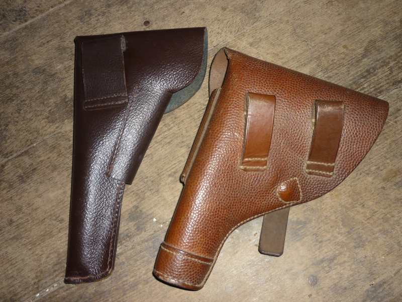 08 Pistolentasche Marine Pistolentasche 08 Konvolut 3 Holster Koffertasche Revolverholster – Bild 5