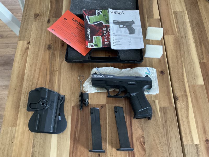 Umarex Walther P99 PAK Schreckschuss – Bild 2