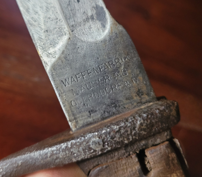 Bajonett Seitengewehr 98/05 Mauser Butcher – Bild 3