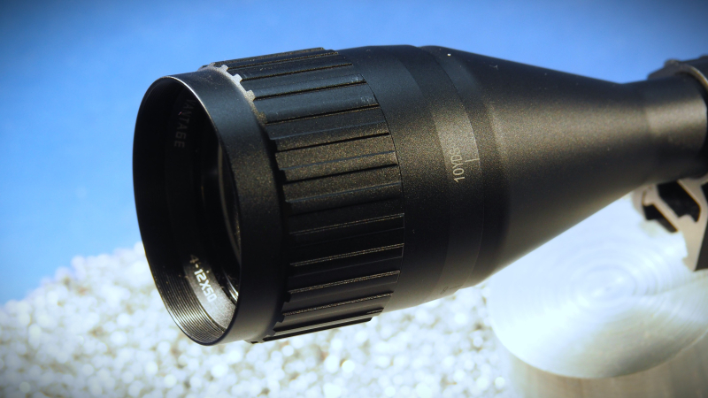 Hawke Zielfernrohr Vantage 4-12x50 IR AO, mit Leuchtabsehen "Mil-Dot", und Montage, Wie neu ! – slika 6