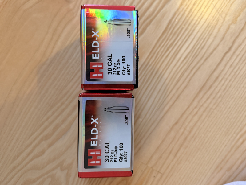 Hornady Gesxhosse ELDX .30 / 212 grain – stampa 2