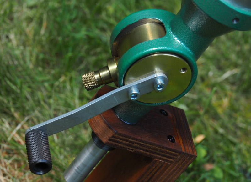 Gelegenheit ! RCBS Schwarzpulver Pulverfüllgerät mit Ständer aus Holz ! Sehr Gut ! – afbeelding 2