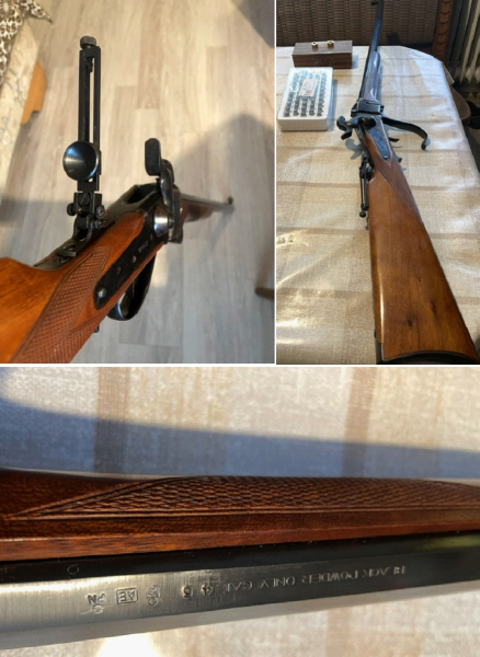 Sharps Cal.45 Fallblock,Top-Zustand, ungeschossen! Top – Bild 3