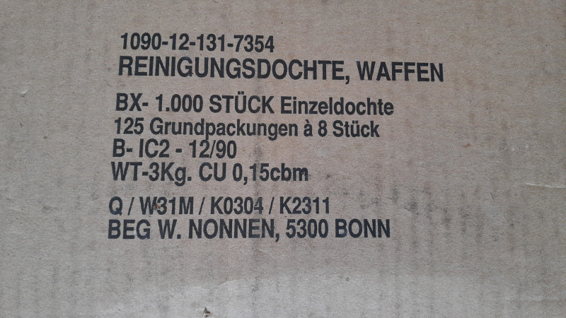 Reinigungsdochte Kurzwaffen – attēls 2