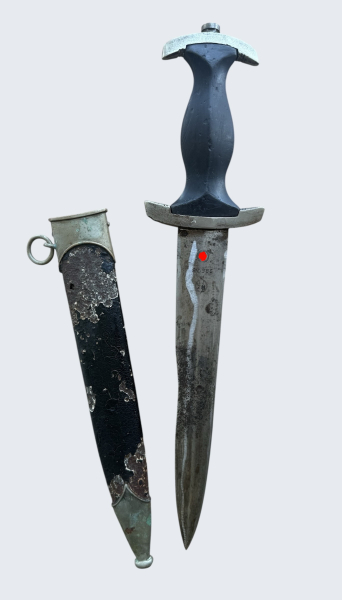 Originaler SS Dienstdolch SS 285/38 RZM Dachbodenfund – immagine 5