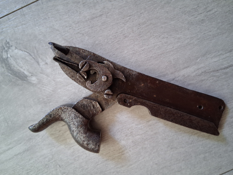 Perkussionschloss Schweizer M1842 gewehr – Bild 2