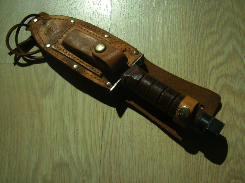 Kampfmesser,Scheide, US 44 odp,Army – Bild 2