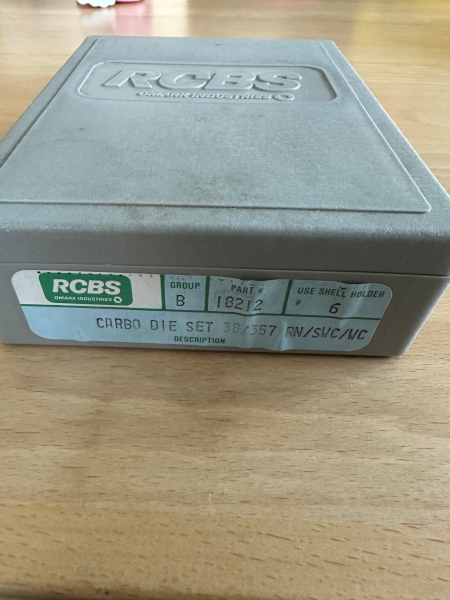RCBS 18212 .38 .357 Magnum Matritzensatz mit Halter – Bild 2