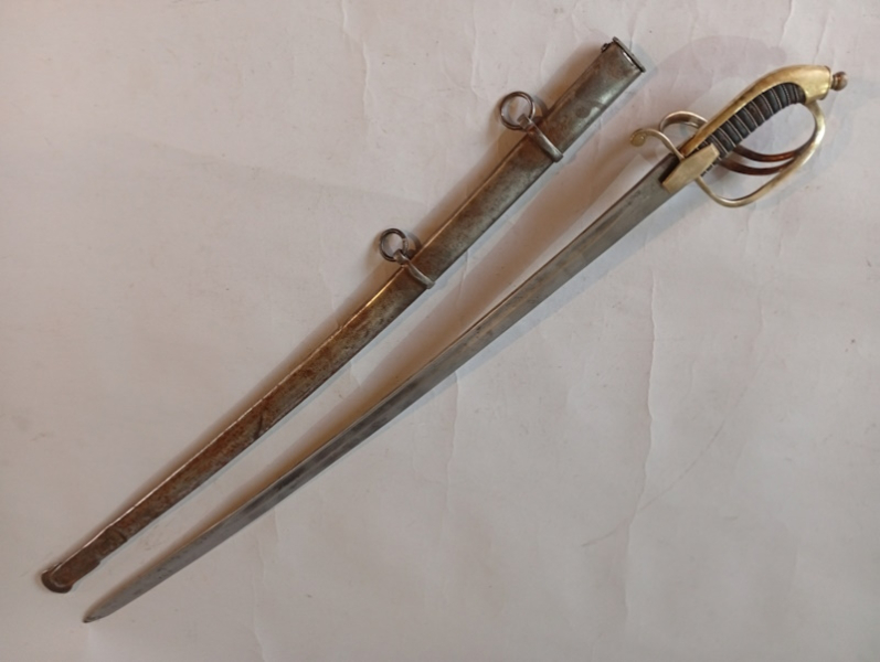 Russisches Offiziersschwert, Modell 1909, eines Regiments der Linienkavallerie, – Bild 2