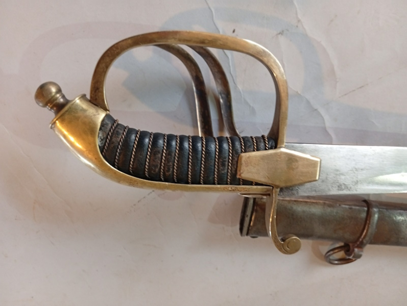 Russisches Offiziersschwert, Modell 1909, eines Regiments der Linienkavallerie, – Bild 6