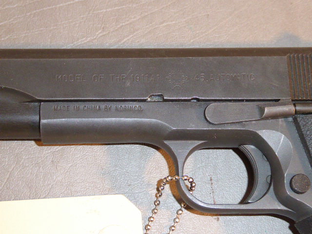 Colt- Norinco Pistole 1911 A 1. Kal. 45 ACP. – Bild 3