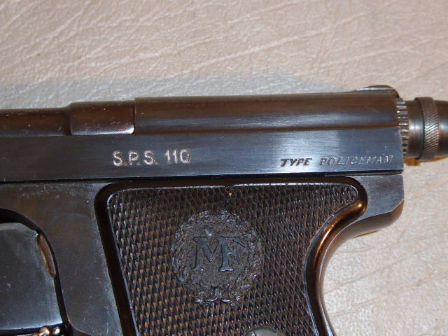 Letrancais Taschen Pistole „Type Policeman“ S.P.S. 110. Kal. 6,35 mm. – Bild 3