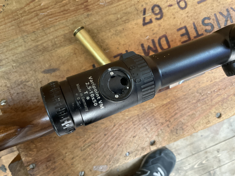 BBF Krieghoff Ultra 8x57JRS 20/76 Zeiss 2,5-10x58 LP Schwenkmontage – immagine 5