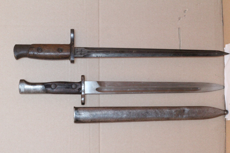 BELGIEN EXPORT M24 KURZ UND M1916 OHNE SCHEIDE – Bild 3