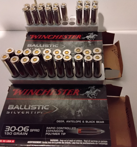 WINCHESTET BALISTIC SILVERTIP 30-06 – imaginea 2