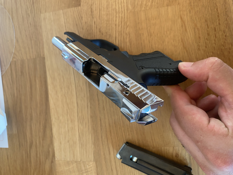 Zoraki 906 Chrom mit Munition – Bild 3
