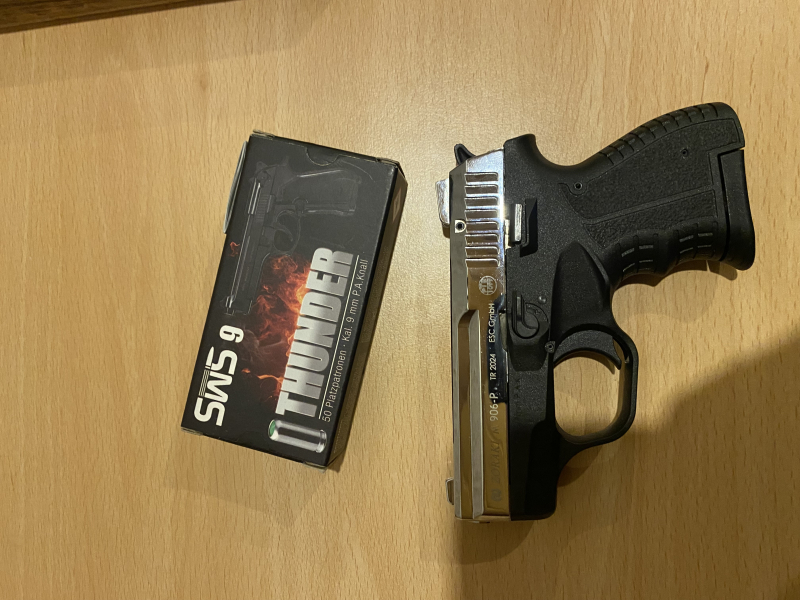 Zoraki 906 Chrom mit Munition – Bild 5