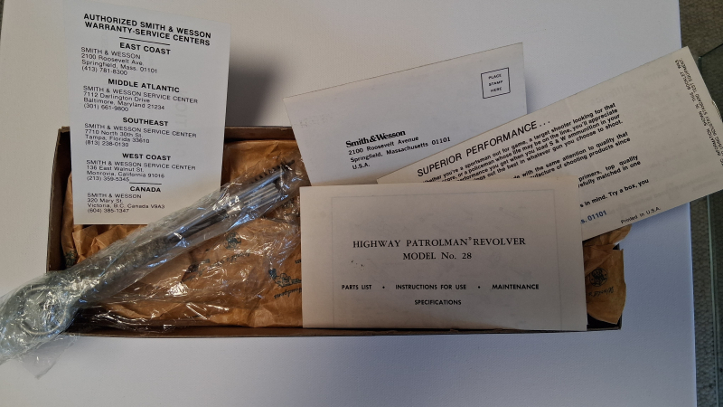Revolver - S&W Mod. 28-2 "Highway Patrolman" TOP mit N- Rahmen – Bild 5