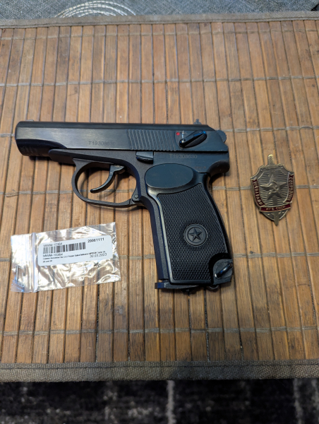 Baikal mp-654k, Makarov, Original KGB, Co2 – Bild 2