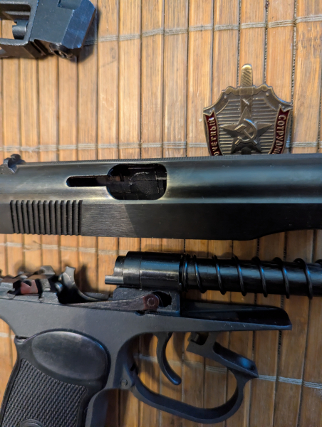 Baikal mp-654k, Makarov, Original KGB, Co2 – Bild 3