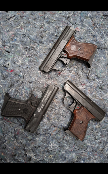 Pistolen Rhöner SM 15 und 9 in 8 und 9mm Platz PTB 748 – Bild 2