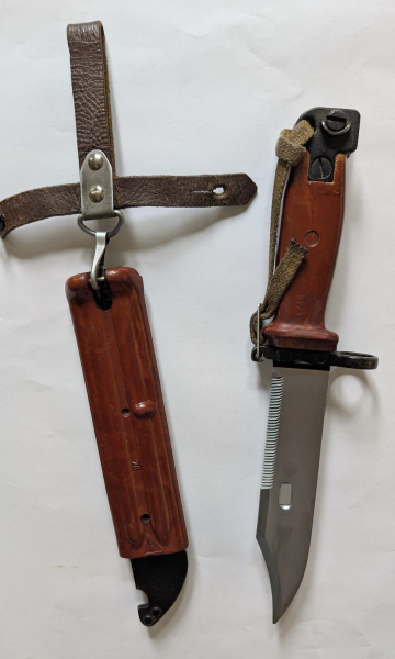 AK 47 Bajonett Bakelit Russland – imaginea 2