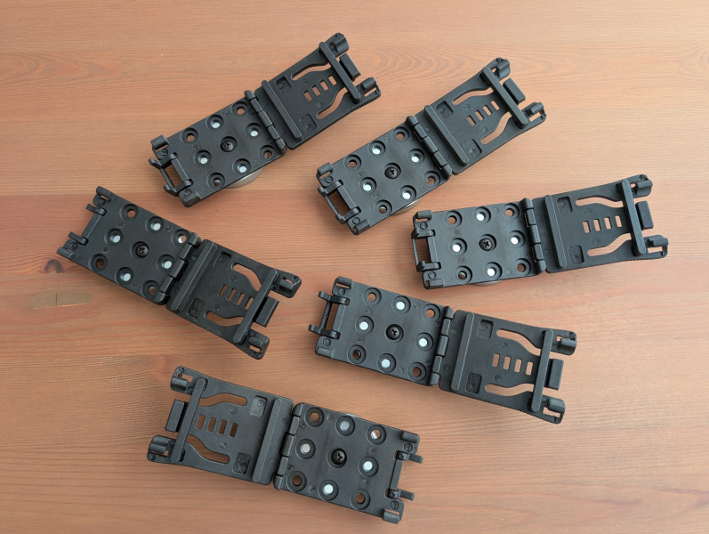 Speedmag Magazin Magazinhalter Magazinholster magnetisch 6 Stück Multiclip – nuotrauka 3