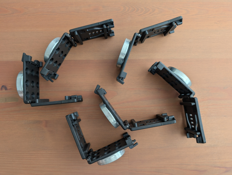 Speedmag Magazin Magazinhalter Magazinholster magnetisch 6 Stück Multiclip – nuotrauka 4