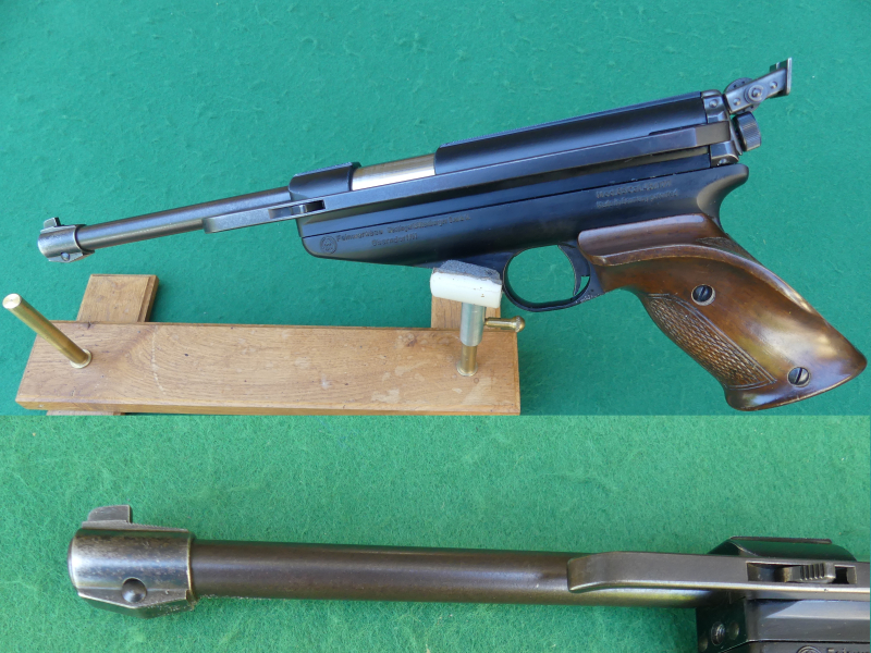 Legendäre Feinwerkbau Luftpistole LP 65, im guten Zustand – stampa 2